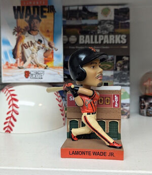 San Francisco Giants Bobblehead LAMONTE WADE JR Splash Hit SGA w/box, new